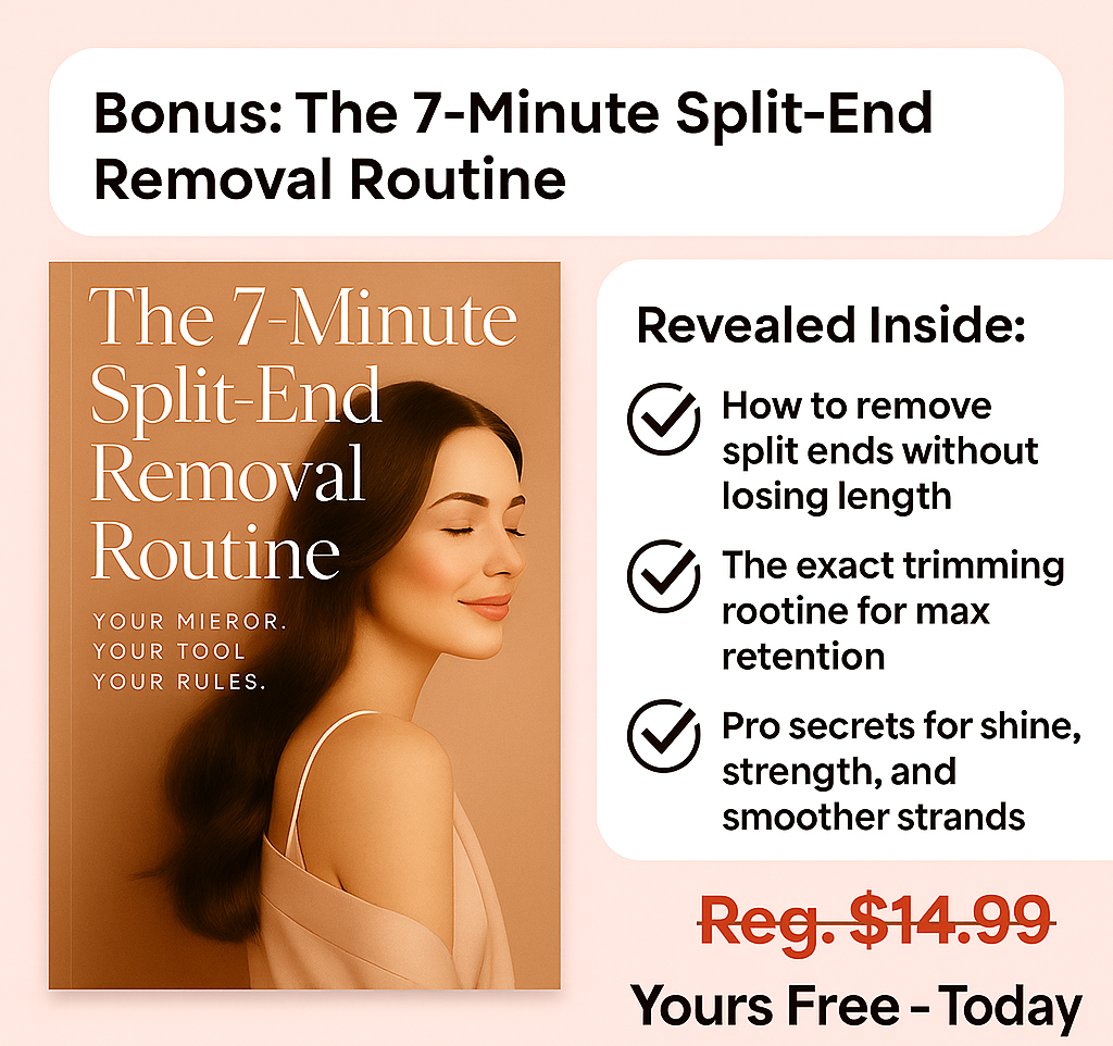 The 7 Minute Split End Removal Routine Ebook